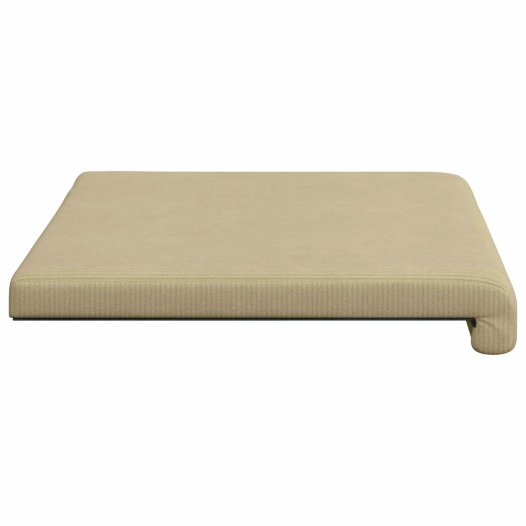 Cuscino per panchina corduroy Grigio Verde Profondità 35 cm 42043216