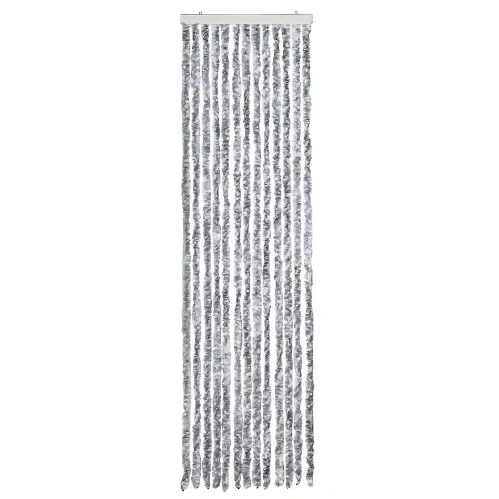 Zanzariera Bianco e Grigio 56x200 cm Ciniglia CFW3980940