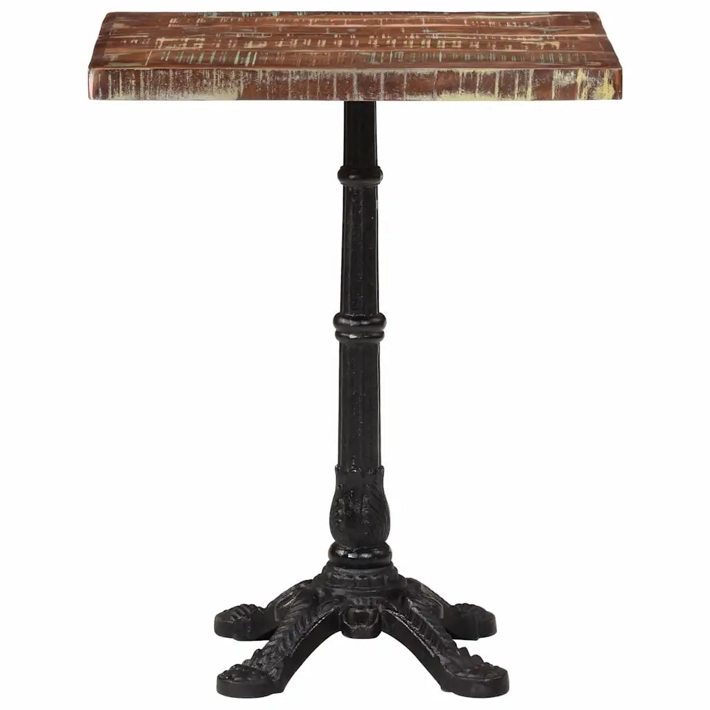 Tavolo da Bistrot 60x60x76 cm in Legno Massello di Recupero 321086