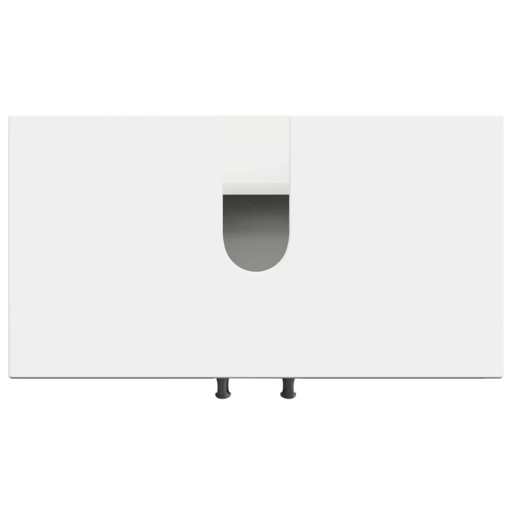 Armadio per Lavabo da Bagno HOORN Bianco Lucido 897229