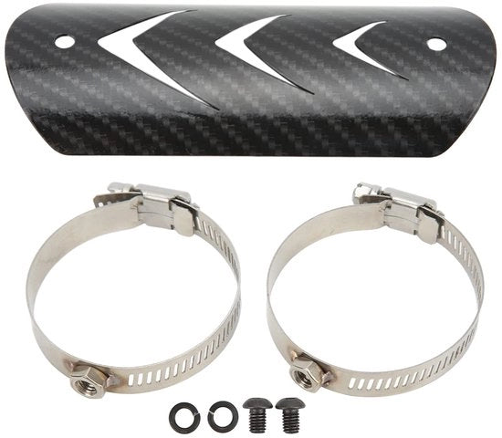 Scheda di Hittamento Durevole - Scheda di Scarico per Motocicletta - In Acciaio Inossidabile - Resistente agli Impatti - Leggero - Installazione Facile - Scheda di Scarico