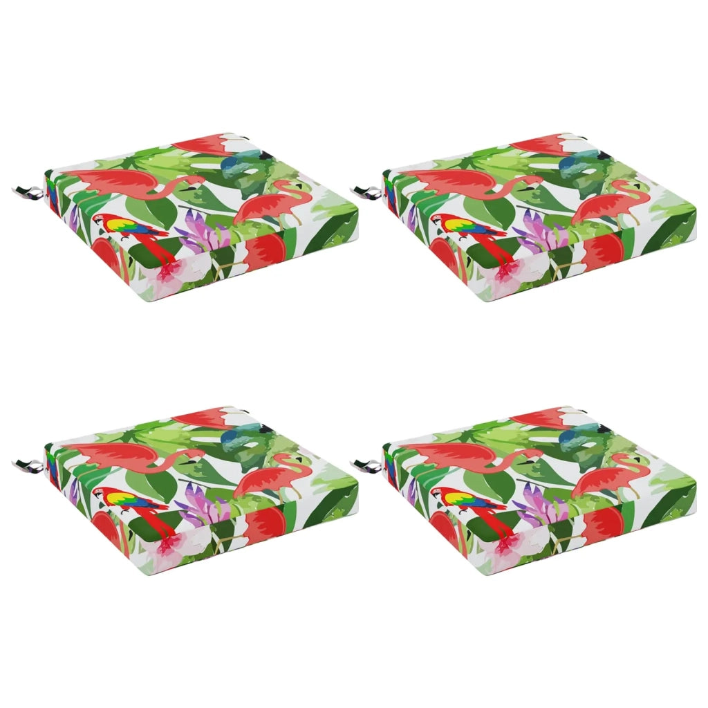 Cuscini per Sedia in 4 Pezzi SOEST 4 pz 100% Poliestere 944487
