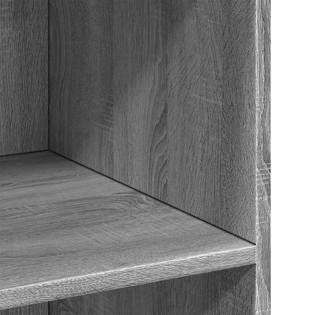 Credenza Grigio Sonoma 70x41x93 cm in Legno Multistrato 846374