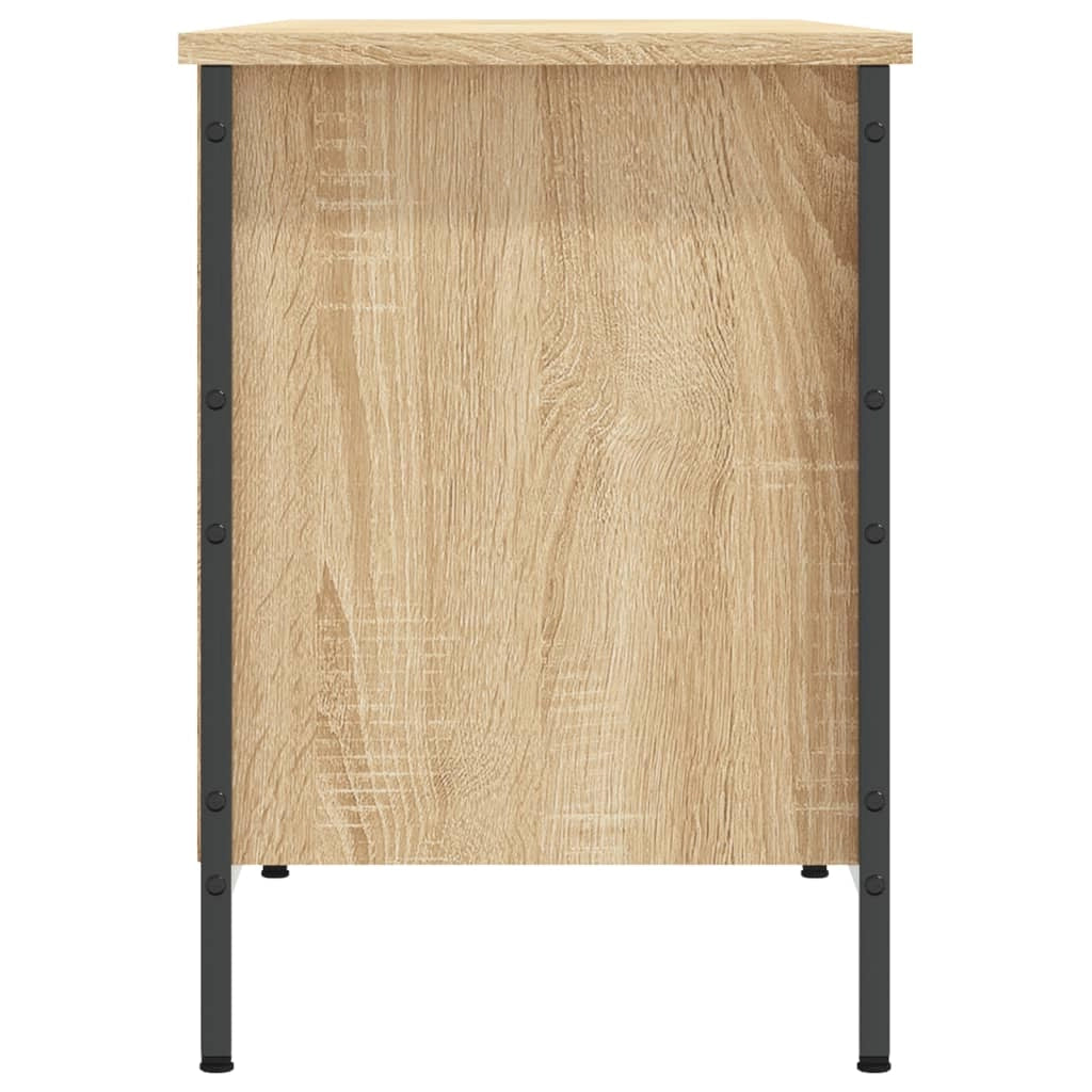 Scarpiera mobile contenitore per scarpe mobile per ingresso/corridoio/soggiorno rovere Sonoma 131 x 35 x 50 cm legno ingegnerizzato marrone 02_0021686