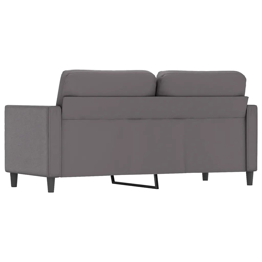 Divano | Divano da soggiorno | Sofa a 2 Posti Grigio 140 cm in Similpelle