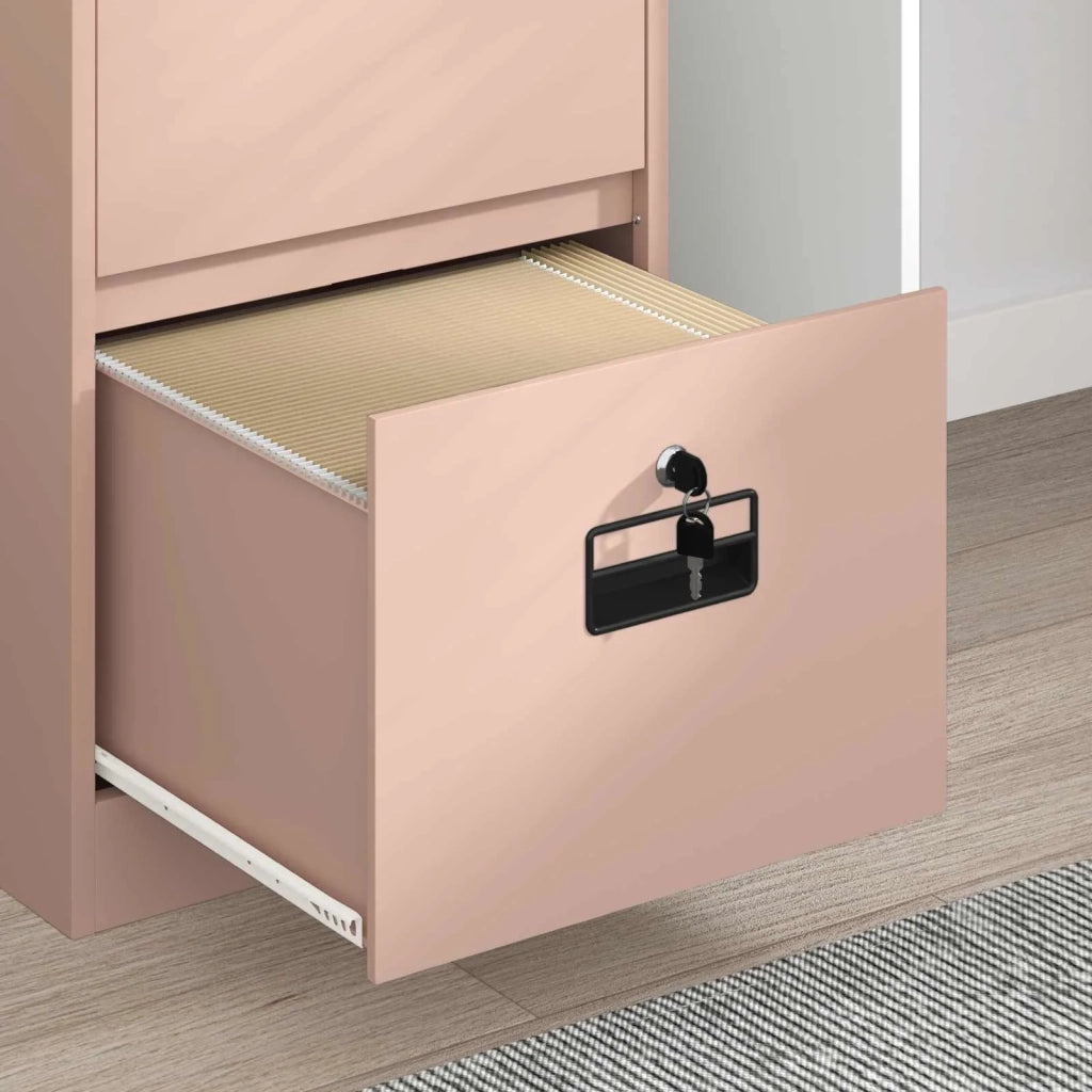Armadio per File con cassetto Rosa 45,5 x 42 x 74,5 cm CFW5179045
