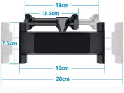 Sostegno autoportante universale per tablet e smartphone da 4,7 a 11 pollici, 360 gradi girevole, regolabile