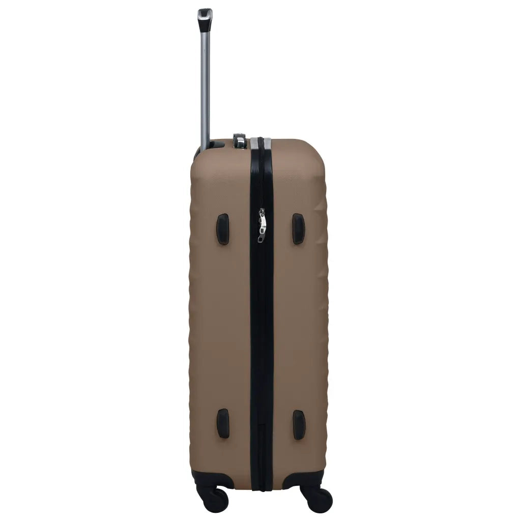 Trolley a Custodia Rigida Marrone in ABS CFW6405013