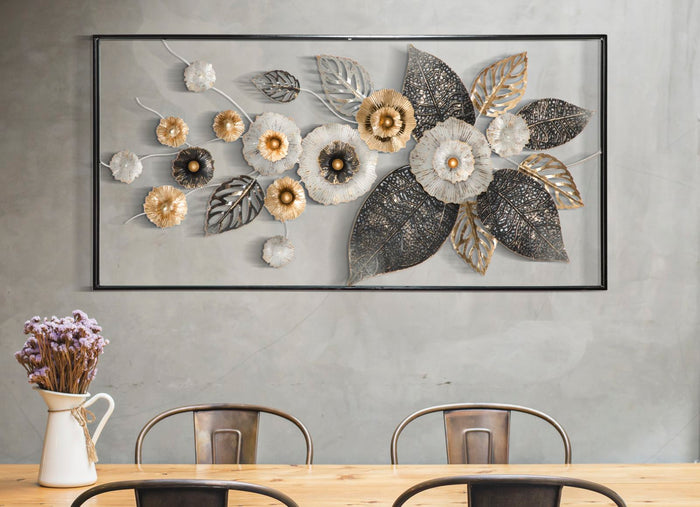 Pannello Frame Plus 120x7x59 cm in Ferro Multicolor