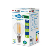 Bulbo LED - Filamento 4W E14 P45 6400K
