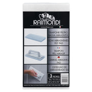 Kit 3 tamponi per finish professionale preparazione finitura superfici *** colore- bassa abrasività (bianco), confez...