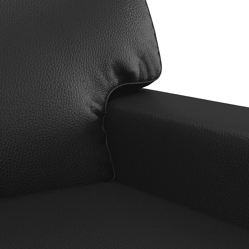Divano Sedia-Poltrona Nera 60 cm in Similpelle 803624