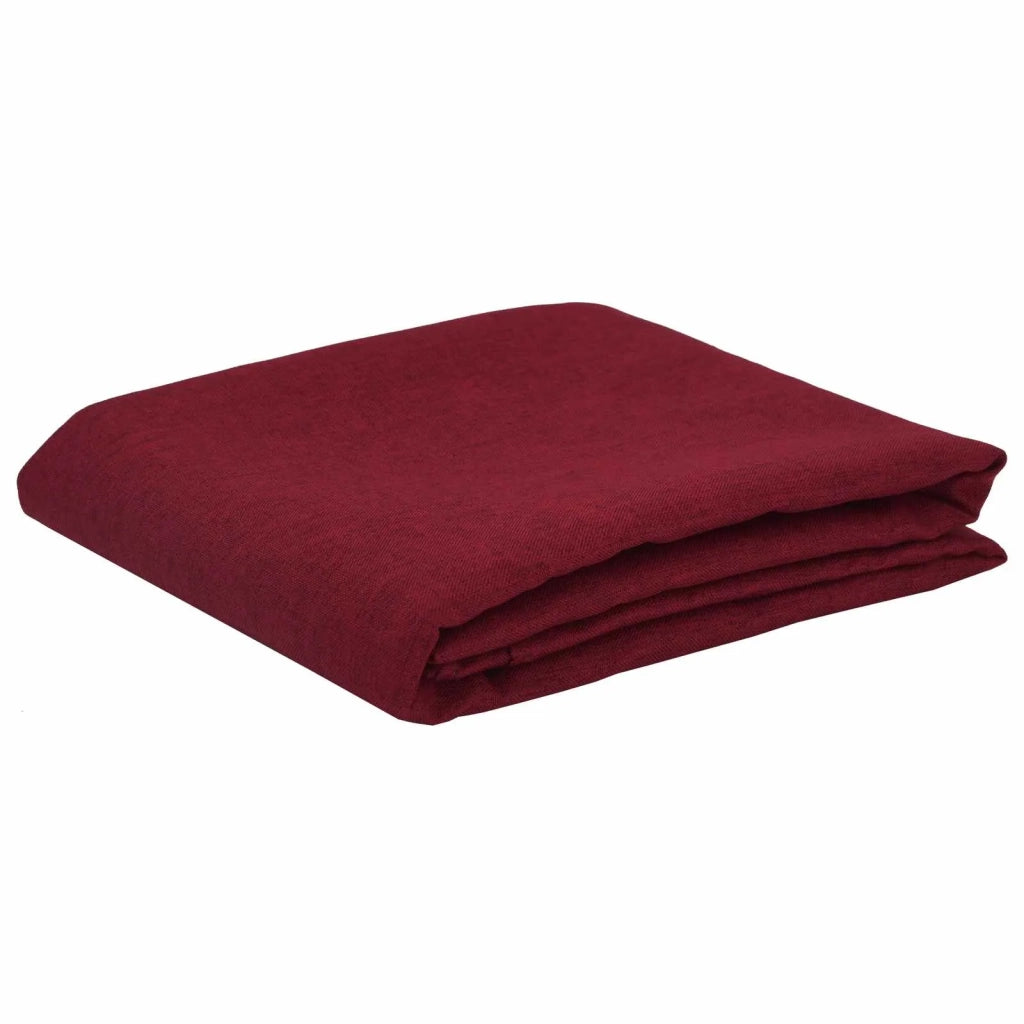 Tovaglia da Tavolo 5 pz Ovale Rosso Vino 160 x 220 cm 42040407