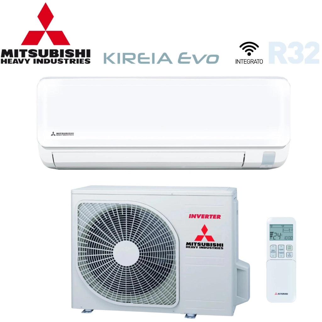 Condizionatore Mitsubishi Heavy Industries Kireia Evo 18000 Btu SRK 50 ZTL-W R-32 Wi-Fi Integrato