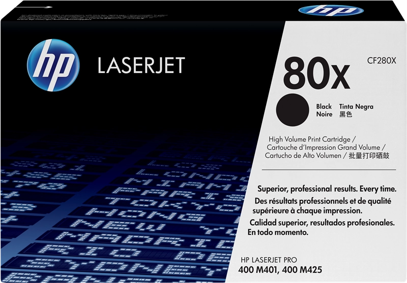 HP Cartuccia Toner originale nero ad alta capacità LaserJet 80X