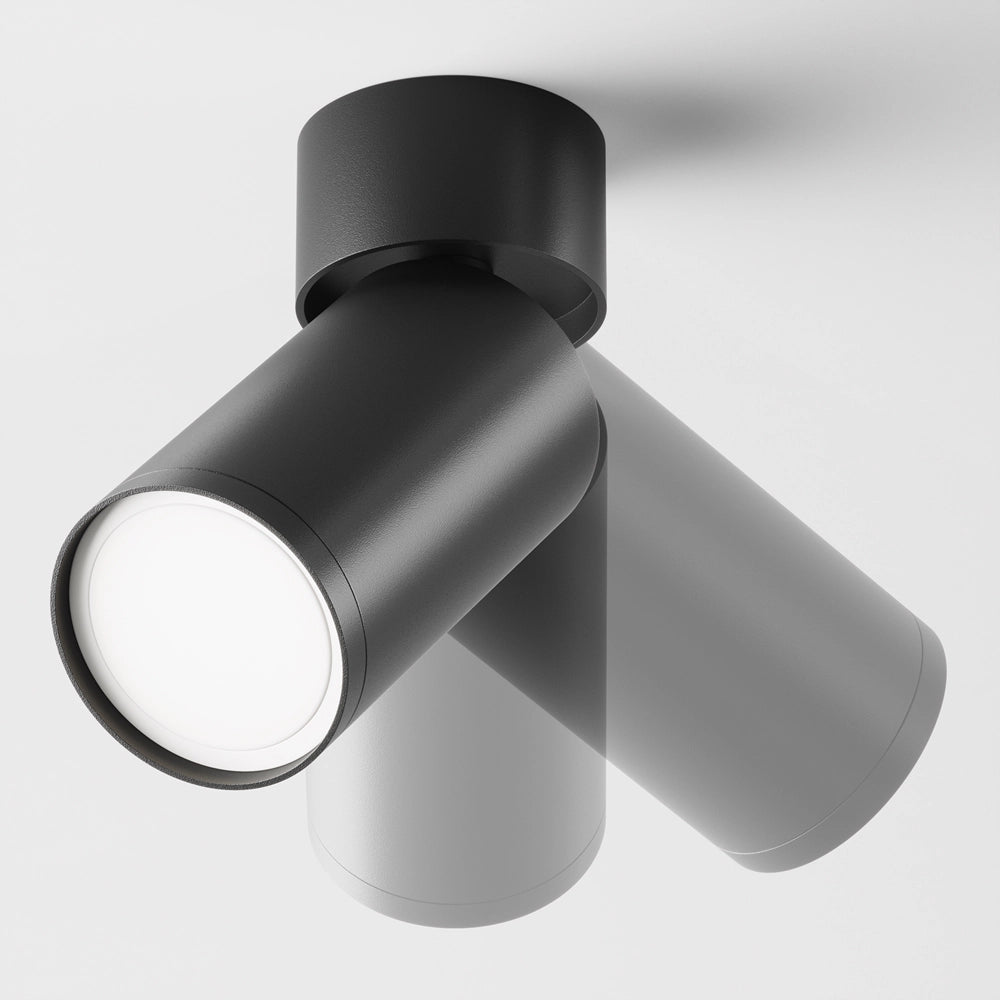 Maytoni Focus S plafoniera nera GU10 1 luce C050CL-U-1B