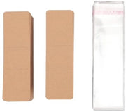 Etichette per libri trasparenti 200 pezzi - Etichette per libri trasparenti self-adesive - Tas trasparente per libri - Resistente e robusto - Protezione idrofoba - Innovativi decori - Libellero