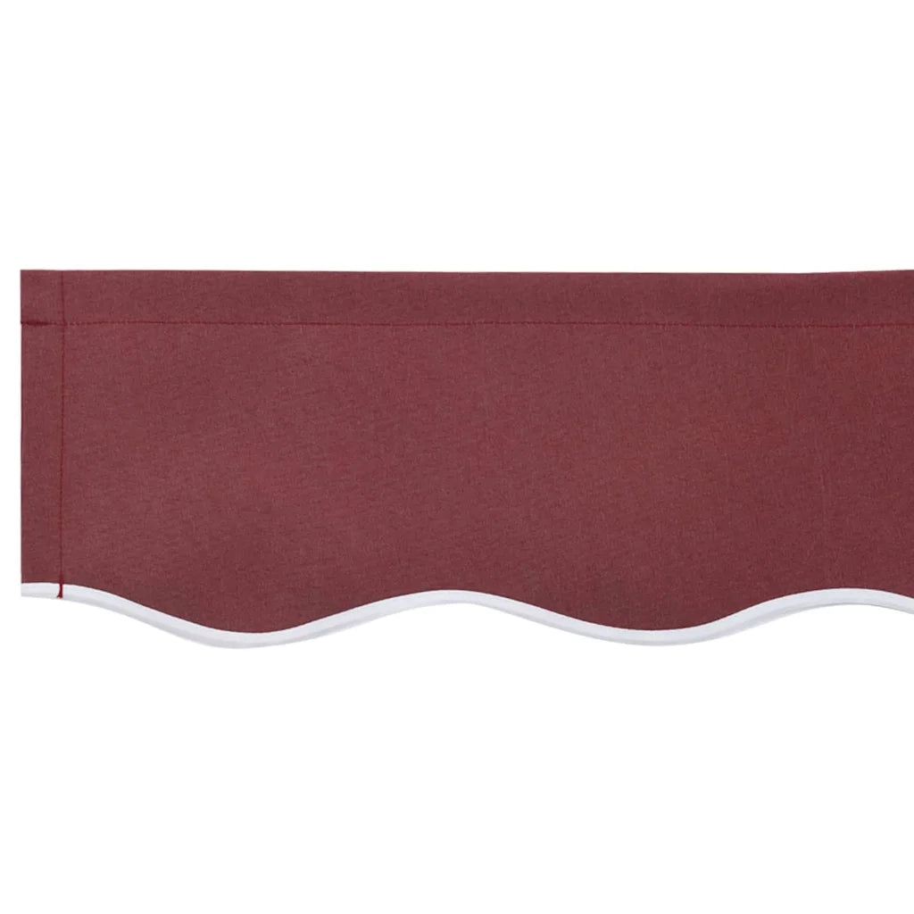 Telo di ricambio per tenda da sole Rosso Borgogna 3,5 x 2 m 42000444