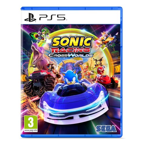 Videogioco sega 1180032 playstation 5 sonic racing cross worlds