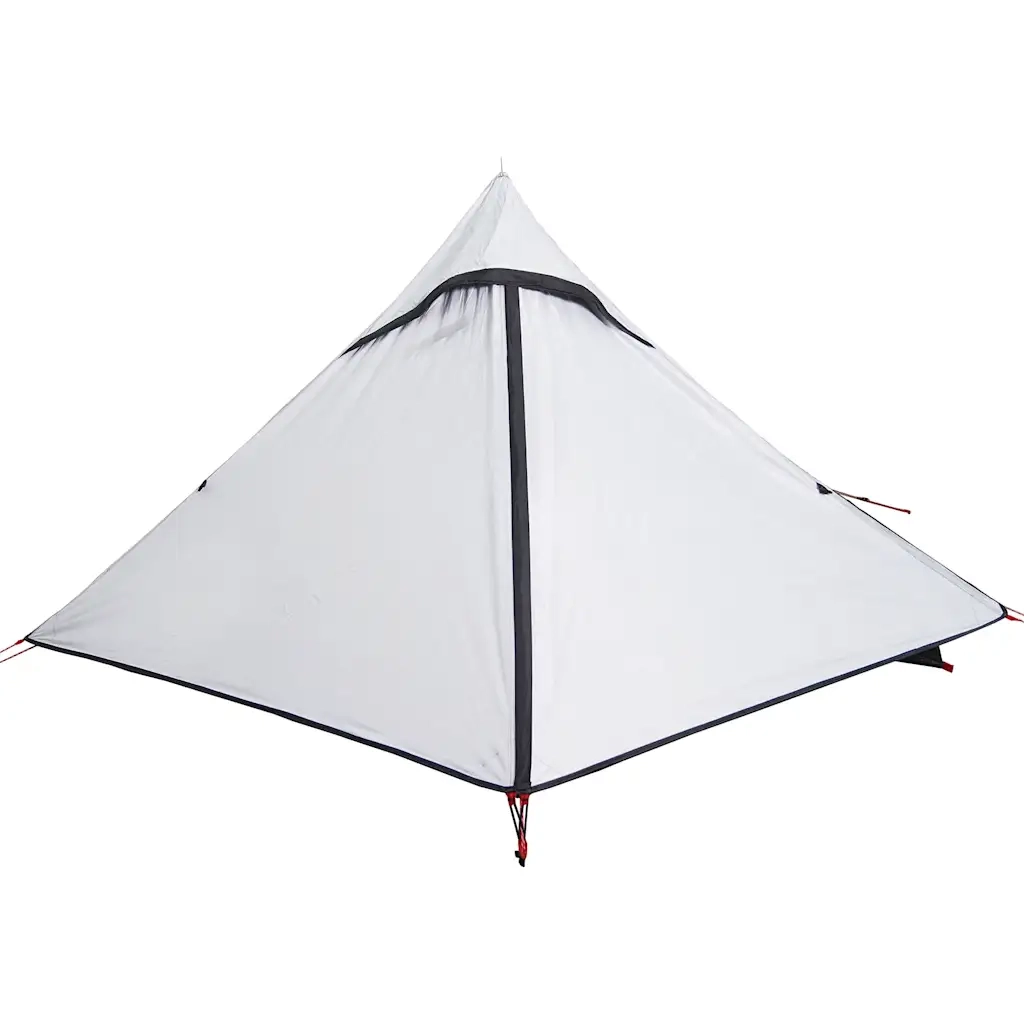 Tenda Campeggio 2 Persone-Tenda per Escursionismo Bianca Tessuto Oscurante Impermeabile 655184