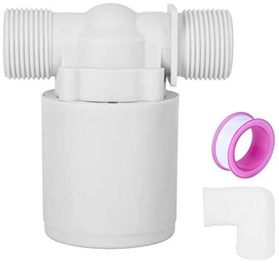 Valvola a Sfera Galleggiante - Controllo Livello Acqua Automatico - Adatto per Serbatoi e Piscine - Elevato Flusso Acqua - affidabile - Uno strumento...