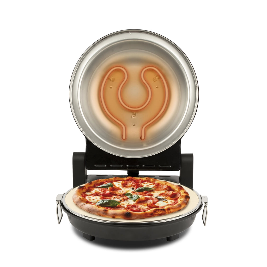 FORNO PIZZA FP50 Ø CM.31 1800W- - colore rosso - 1 pezzi GIRMI
