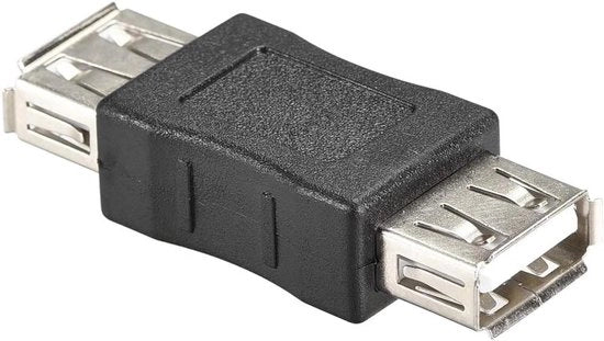 Allettamento Plus - USB Femmina a Femmina Estensione di Connessione con 5 pezzi di Adattatore di Collegamento
