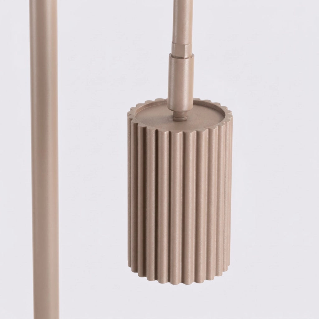 Lampada da terra KARBON 1 tortora