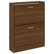 Scarpiera mobile contenitore per scarpe mobile per ingresso/corridoio/soggiorno 59 x 17 x 81 cm legno ingegnerizzato marrone 02_0021634