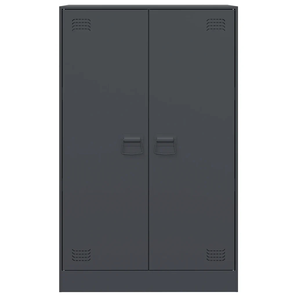 Credenza-Buffet-Armadio da cucina Antracite 67x39x107 cm in Acciaio 912364