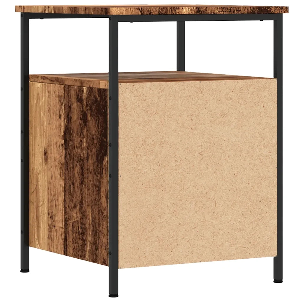 Comodini Legno Antico 2 pz 44x45x60 cm in Legno Multistrato 857255