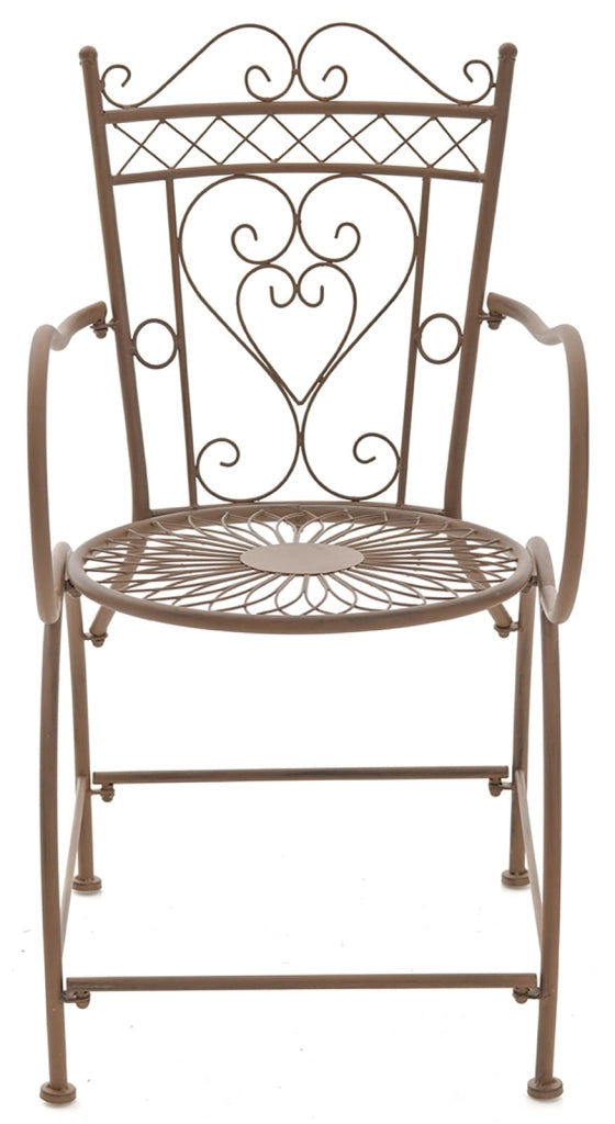 Set di 2 sedie Sheela antico marrone