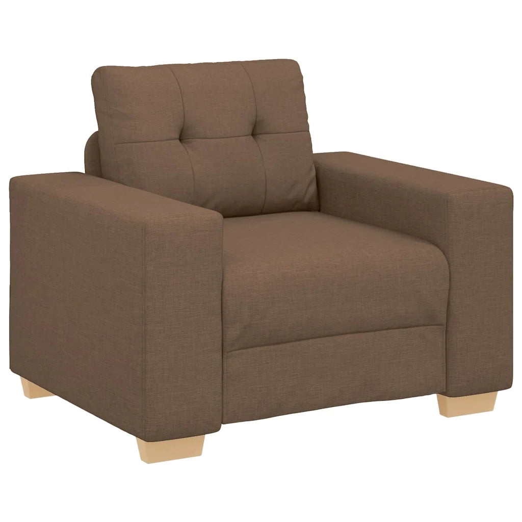 Divano Sedia-Poltrona-Sofa Relax Marrone 60 cm in Tessuto