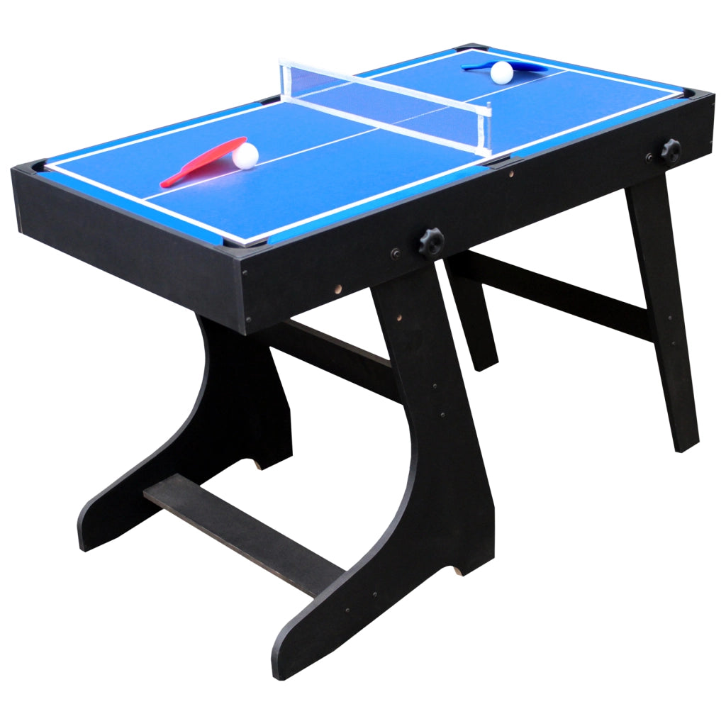 Tavolo multigioco 4 in 1 per bambini - Calcio balilla, Biliardo, Tennis da tavolo, Air-hockey