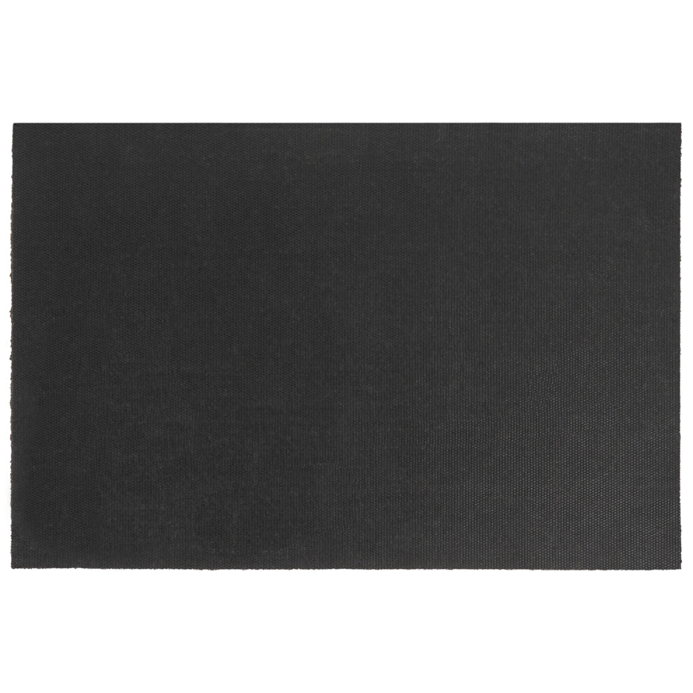 Zerbino in fibra di cocco tappetino blu con fondo in gomma 40 x 60 cm Antiscivolo Decorativo Motivo floreale Zerbino di benvenuto