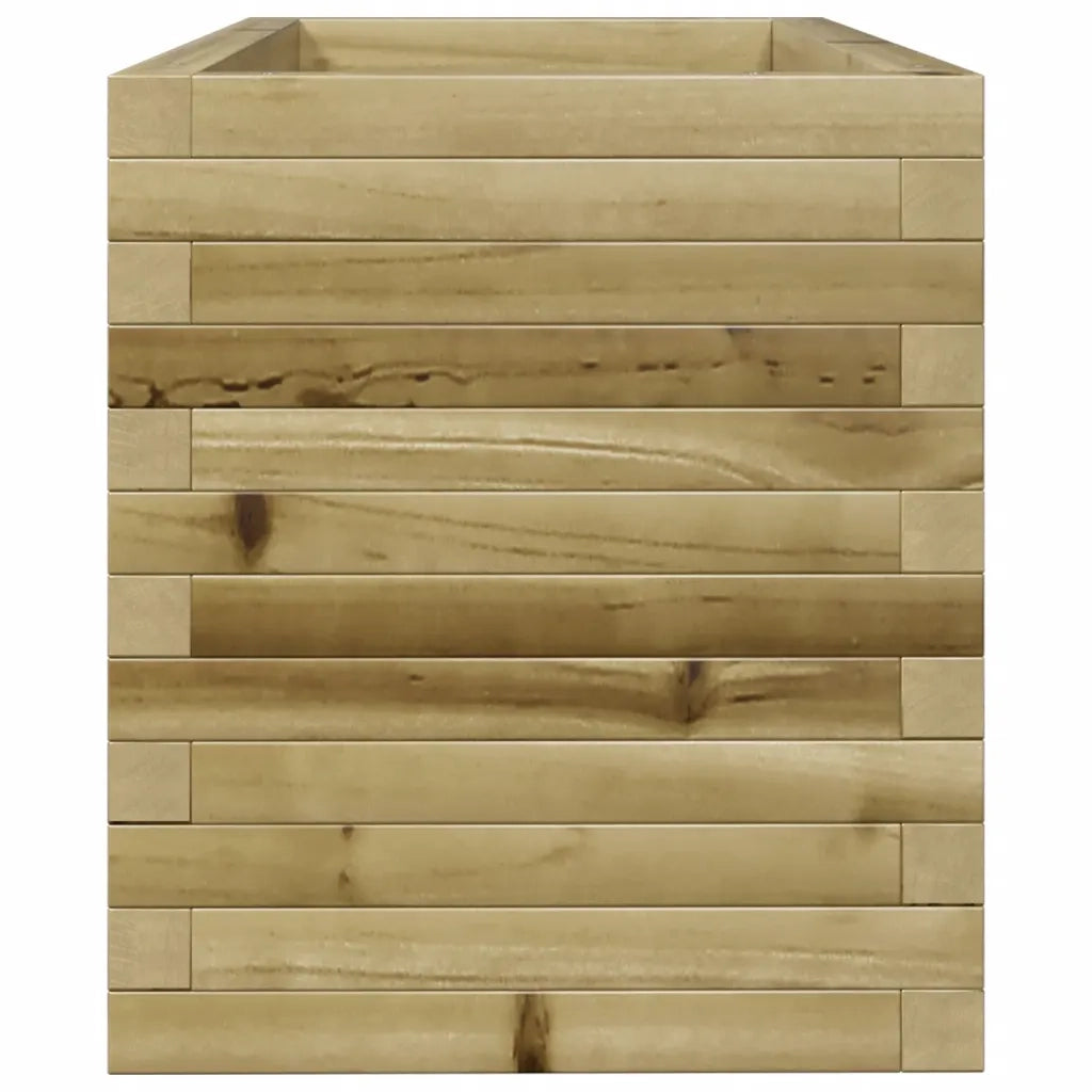 vidaXL Fioriera da Giardino 90x40x45,5 cm in Legno di Pino Impregnato