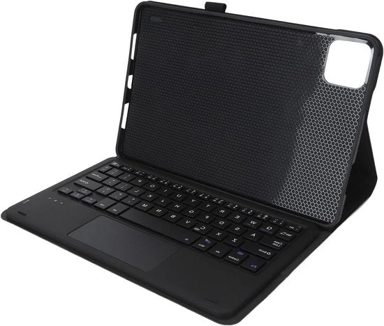 Protezione per tablet con tastiera e chiusura magnetica - Etui rimovibile standard - Portatile - 11 pollici - Nero