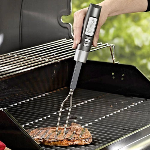 Bbq termometro da cucina digitale forchettone per barbecue