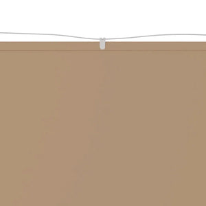 Paravento Verticale Tortora 60x1000 cm in Tessuto Oxford