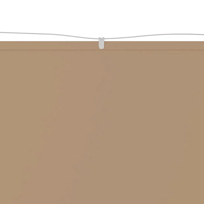 Paravento Verticale Tortora 60x1000 cm in Tessuto Oxford