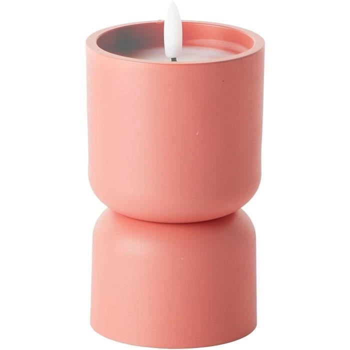 Lampada da tavolo per esterno - BRILLIANT - LOVERE - Forma candela - Plastica - 3 W - Terracotta