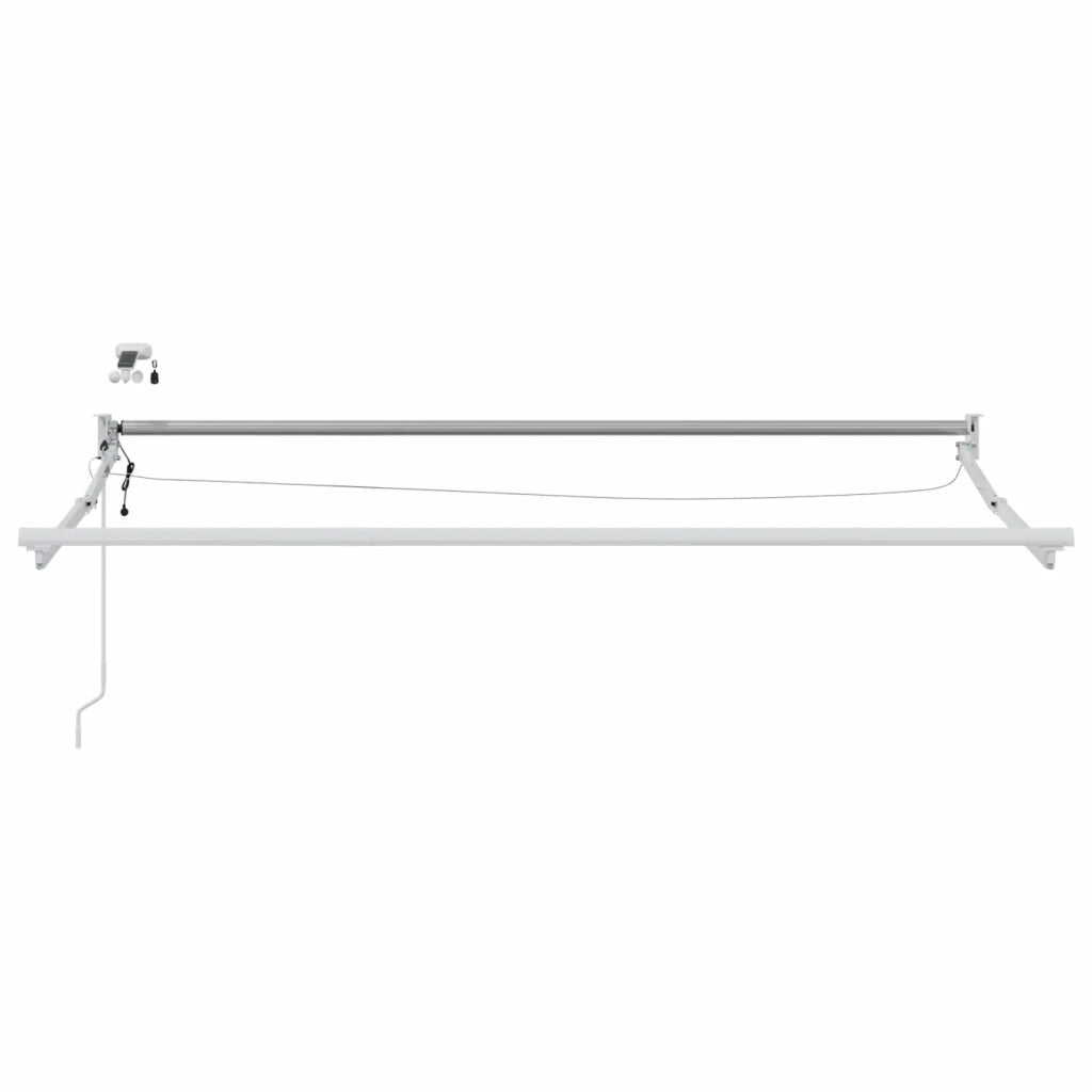 Tettuccio Elettrico Retrattile Blu e Bianco 3,5 x 2,5 m 3419607