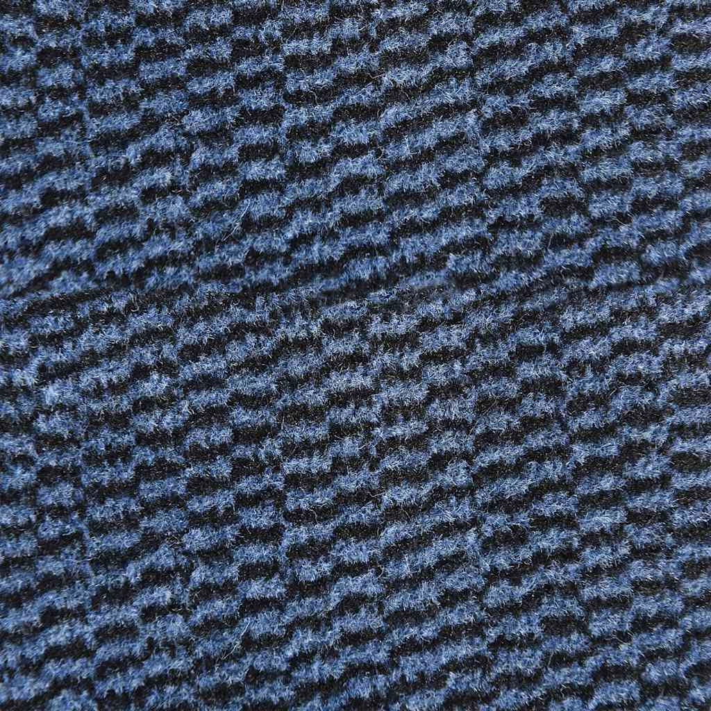 Zerbino antiscivolo 115 x 500 cm assorbente per lo sporco comfort moderno blu PP 02_0058125