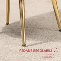 Poltrona a Conchiglia, Poltroncina Vintage, Poltroncina da Camera e Salotto, Design Elegante, con Schienale Alto, 76x67x74cm, Rosso Scuro
