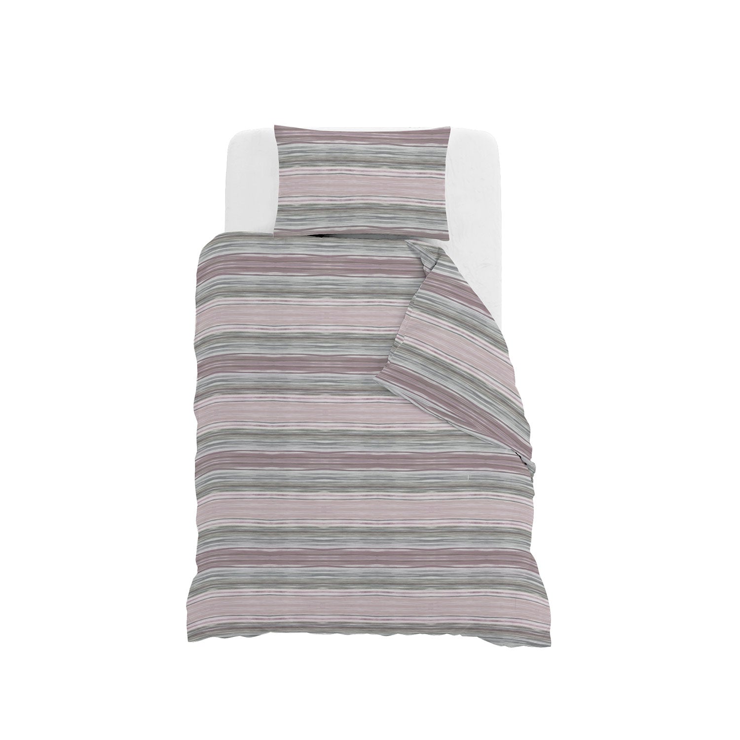 Copripiumino Singolo con Stampa sul Sacco e Federa Linea River Rio Gold