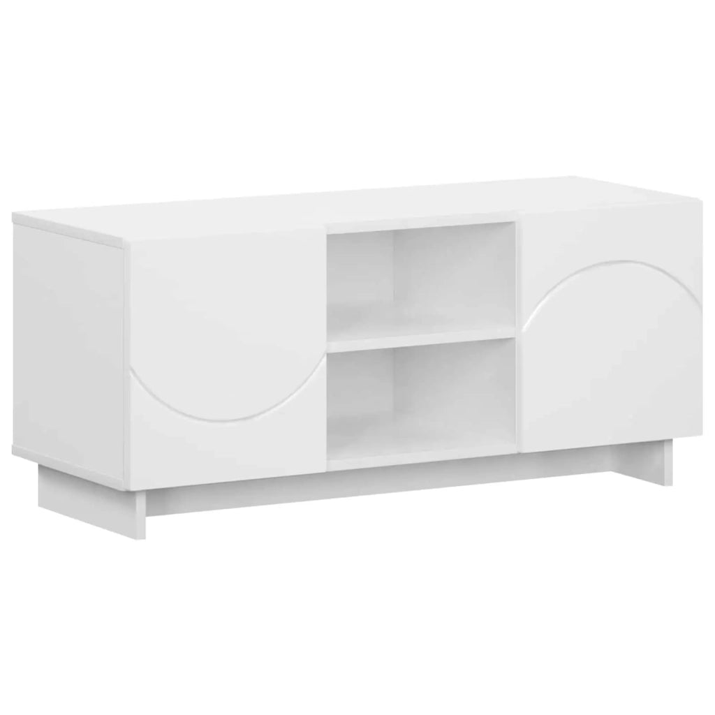 Supporto TV 90 x 34.5 x 40 cm Bianco Legno ingegnerizzato 8011477