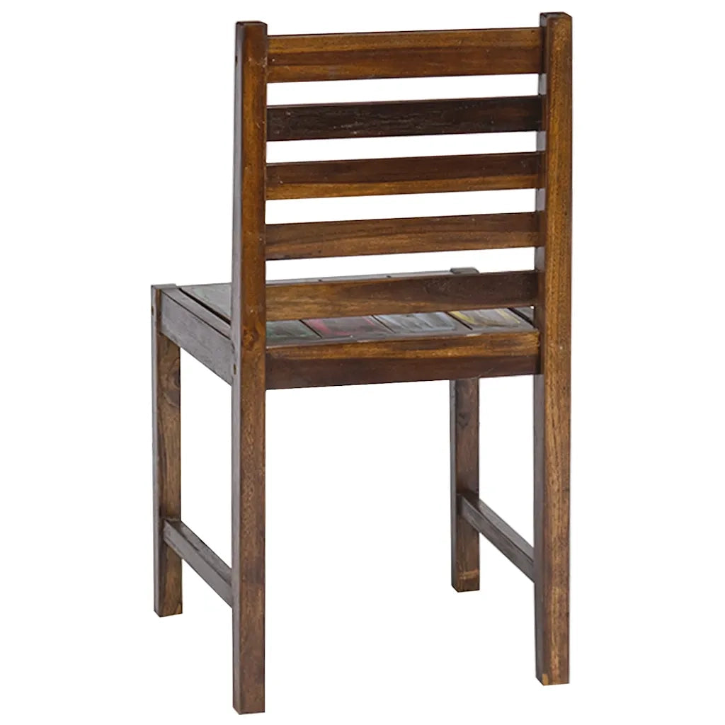 Sedie da Pranzo 2 pz in Legno Massello di Recupero 326179