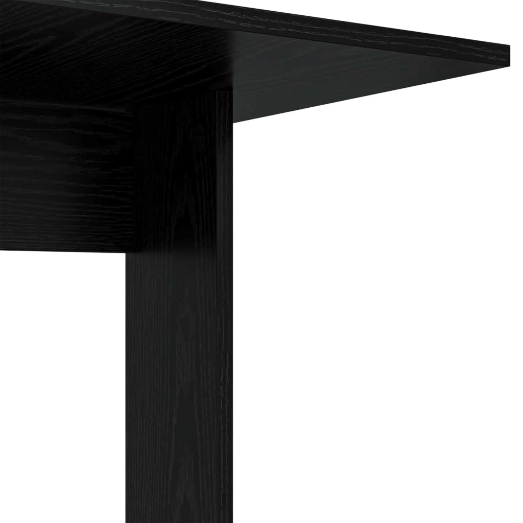 Tavolo laterale | Tavolino Rovere Nero 45 x 40 x 62,5 cm Legno multistrato