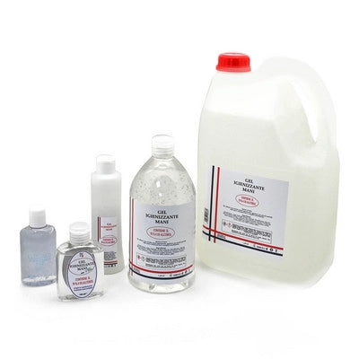 GEL IGIENIZZANTE RAPIDO PER MANI- 5 Lt -76% alcol- senza- pezzi 1