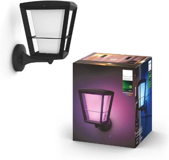 Lampada da Parete LED Ambiente Bianca e a Colori - Illuminazione a Colori RGB Regolabile - Luminaria di Stile per Interni